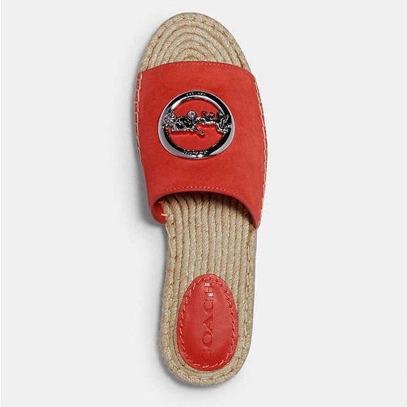 Coach Shoes - Coach Camille Suede Espadrilles
